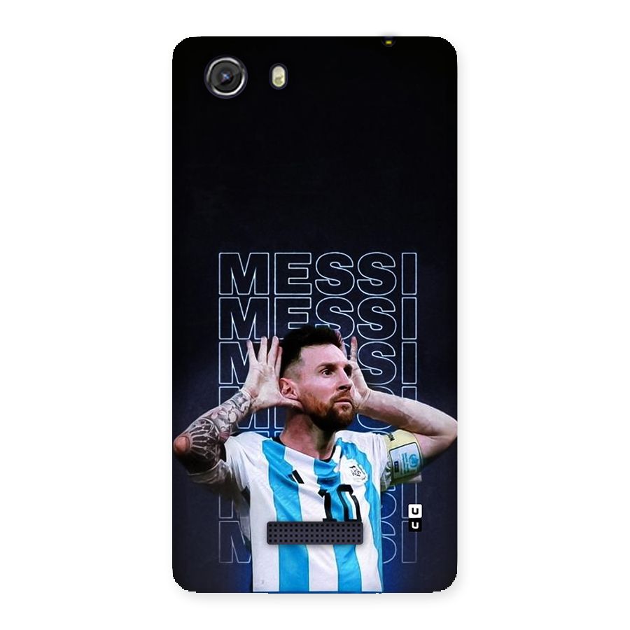 The Football Genius Back Case for Unite 3