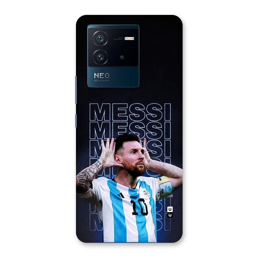 The Football Genius Back Case for Vivo iQOO Neo 6 5G