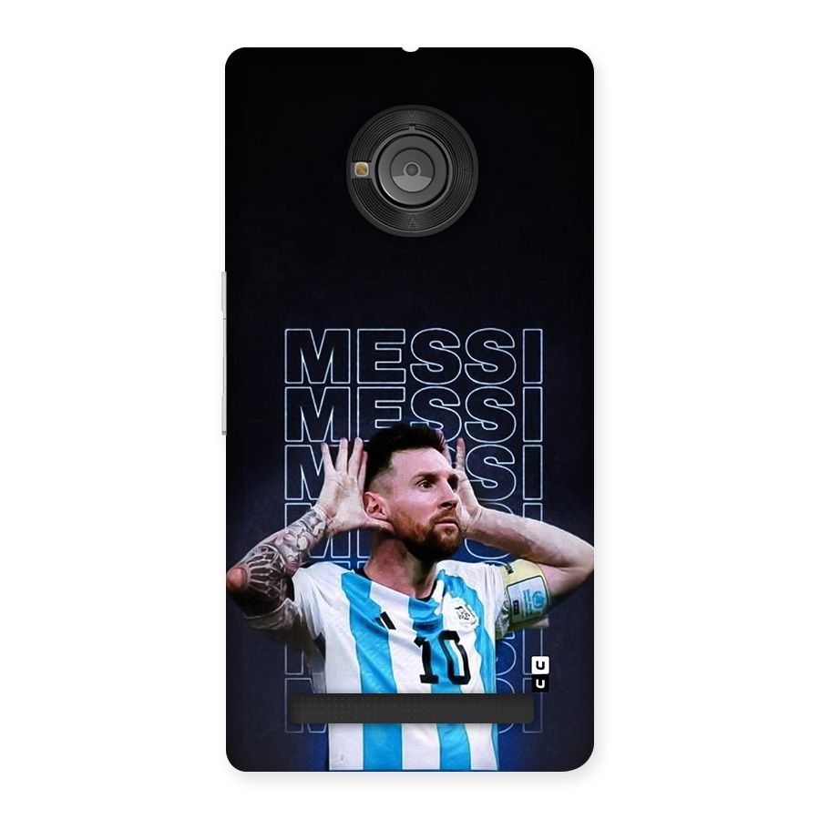 The Football Genius Back Case for Yuphoria