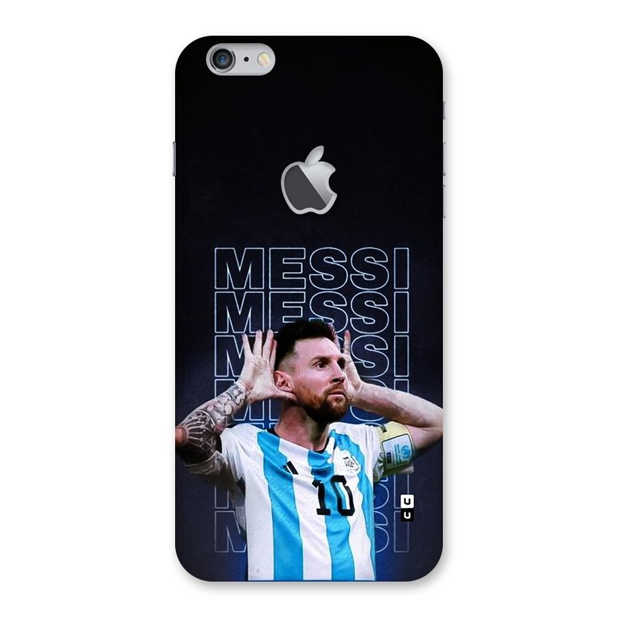 The Football Genius Back Case for iPhone 6 Plus 6S Plus Logo Cut