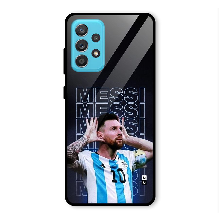 The Football Genius Glass Back Case for Galaxy A52