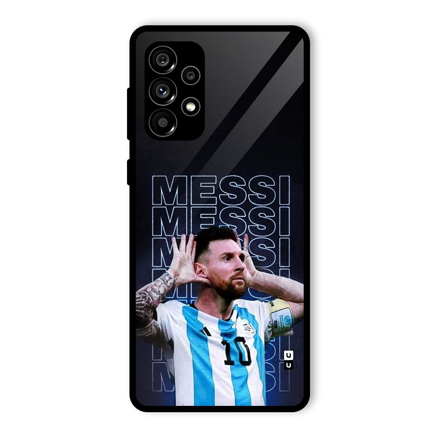 The Football Genius Glass Back Case for Galaxy A73 5G