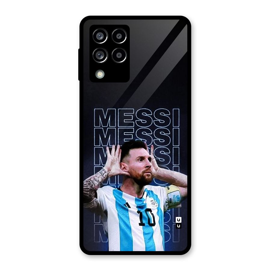 The Football Genius Glass Back Case for Galaxy M53 5G