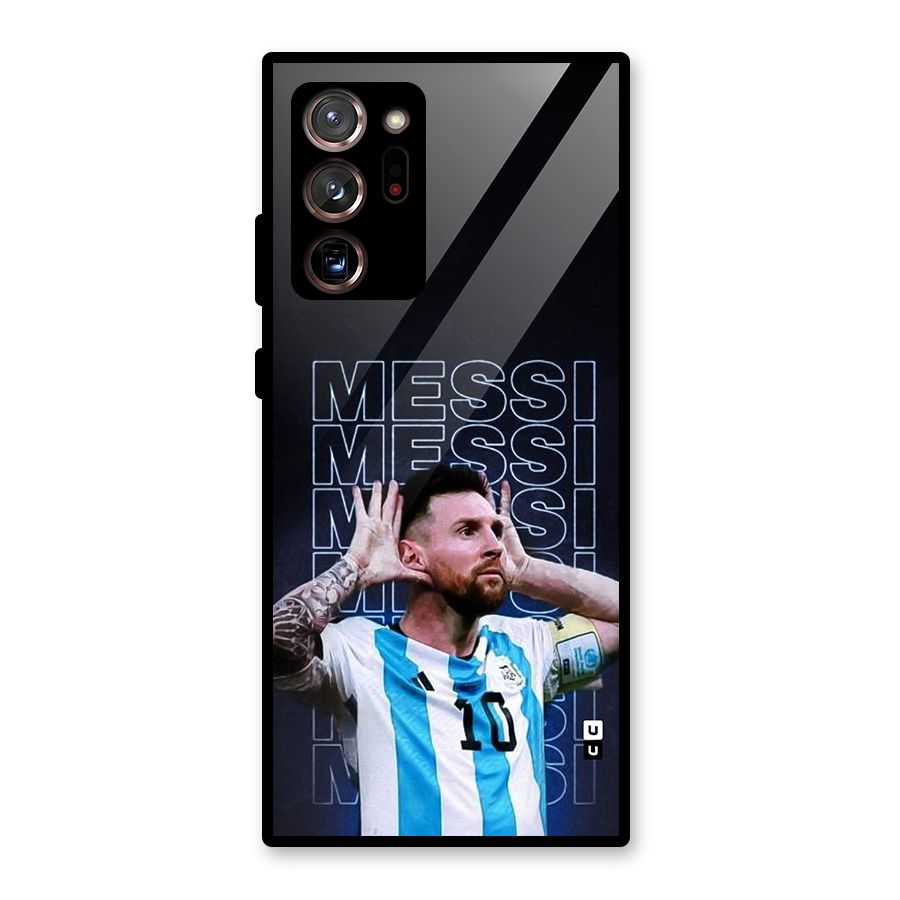 The Football Genius Glass Back Case for Galaxy Note 20 Ultra