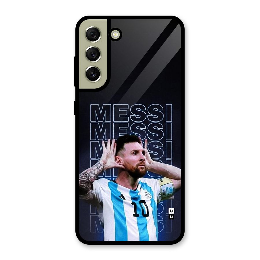 The Football Genius Glass Back Case for Galaxy S21 FE 5G