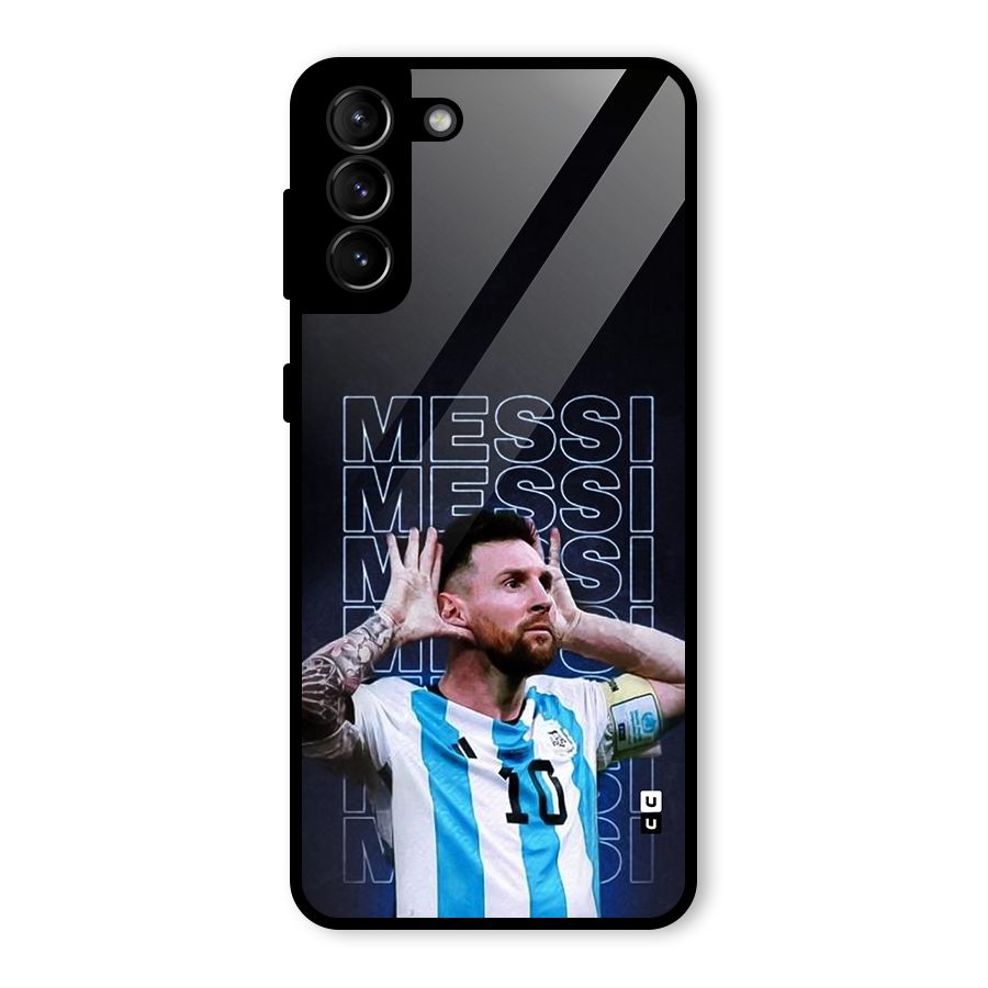 The Football Genius Glass Back Case for Galaxy S21 Plus