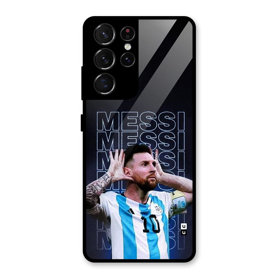 The Football Genius Glass Back Case for Galaxy S21 Ultra 5G