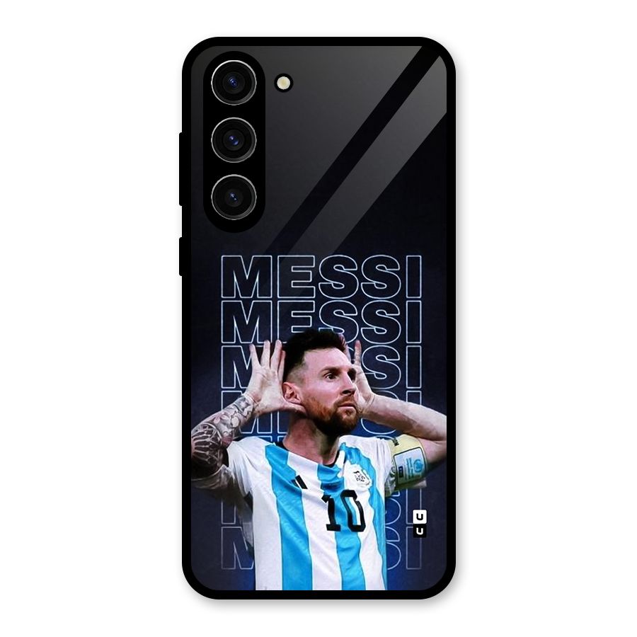The Football Genius Glass Back Case for Galaxy S23 Plus