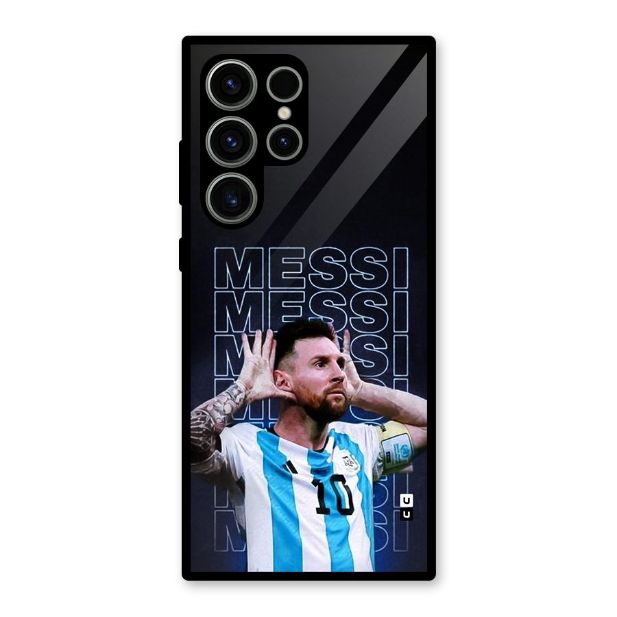 The Football Genius Glass Back Case for Galaxy S23 Ultra