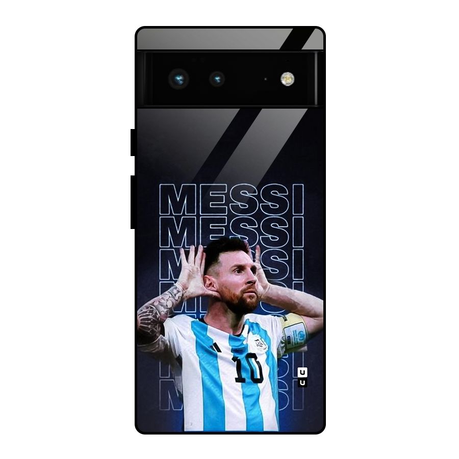 The Football Genius Glass Back Case for Google Pixel 6