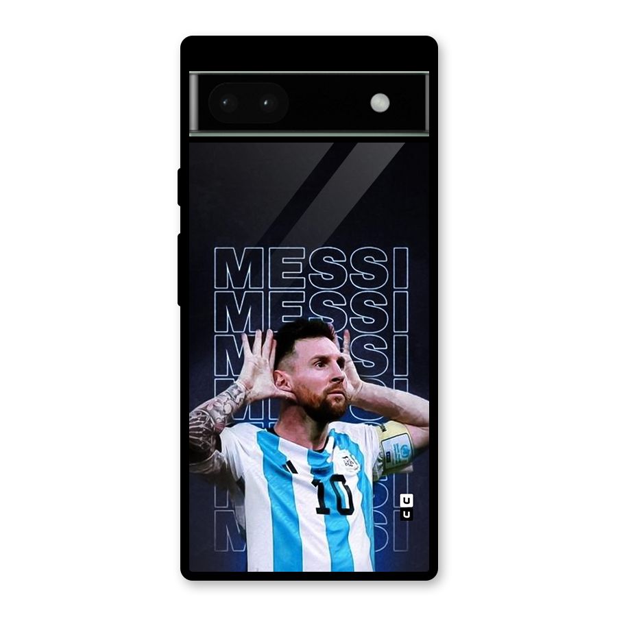 The Football Genius Glass Back Case for Google Pixel 6a