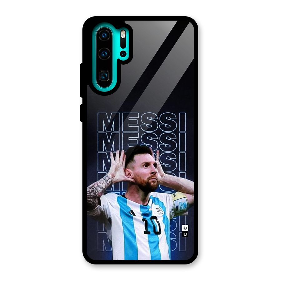 The Football Genius Glass Back Case for Huawei P30 Pro