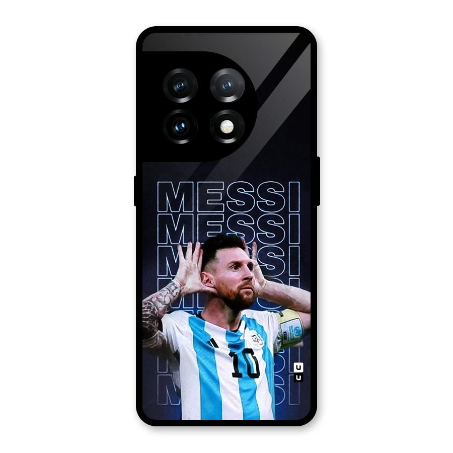 The Football Genius Glass Back Case for OnePlus 11