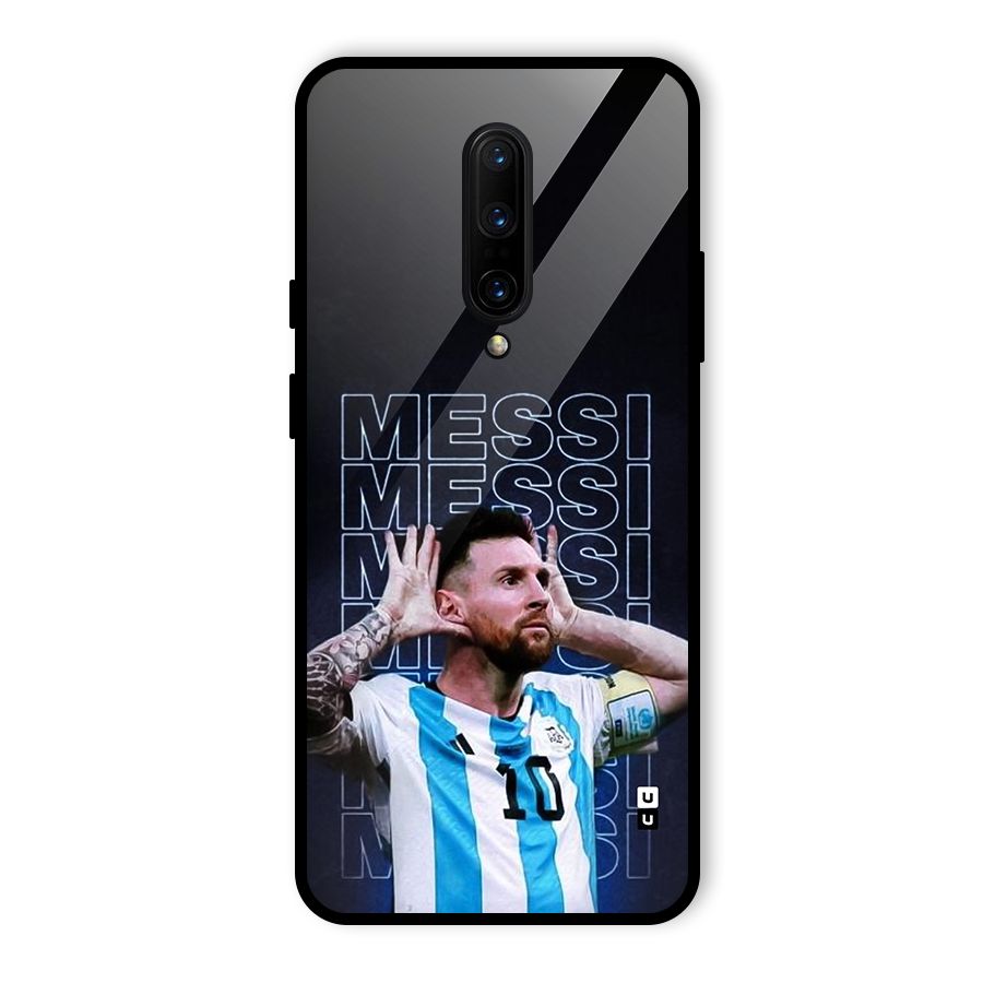 The Football Genius Glass Back Case for OnePlus 7 Pro