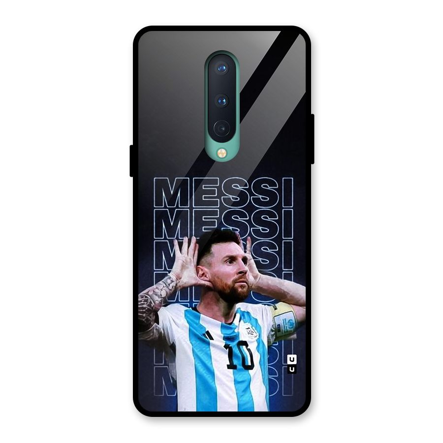 The Football Genius Glass Back Case for OnePlus 8