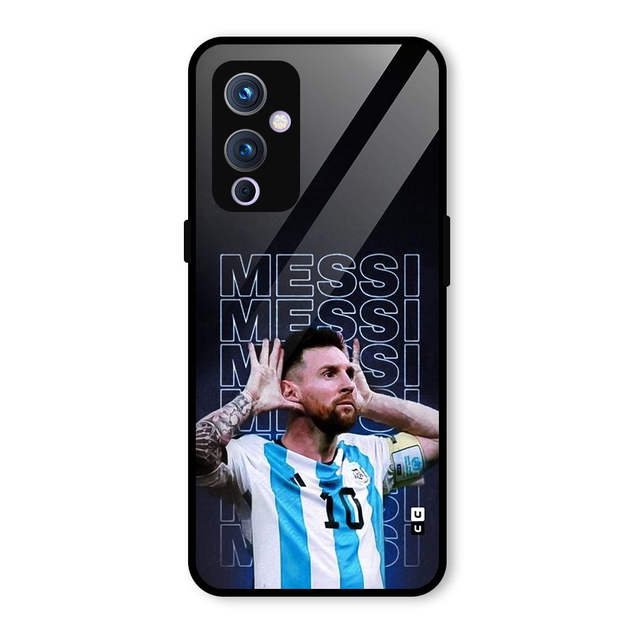 The Football Genius Glass Back Case for OnePlus 9