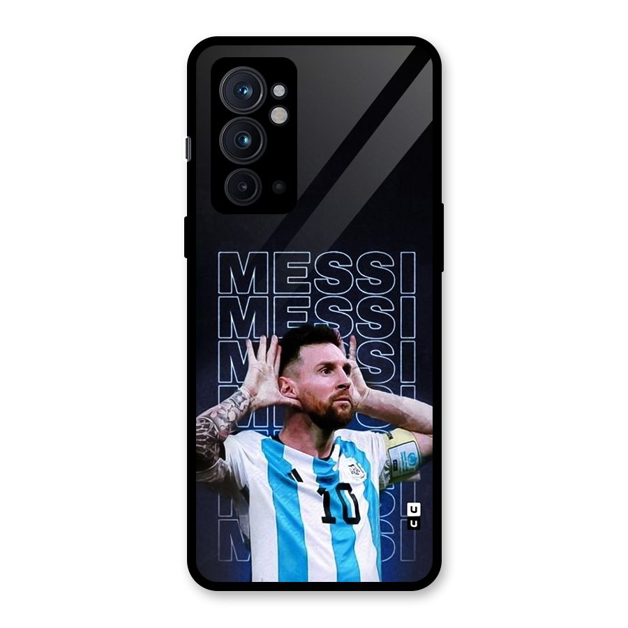 The Football Genius Glass Back Case for OnePlus 9RT 5G
