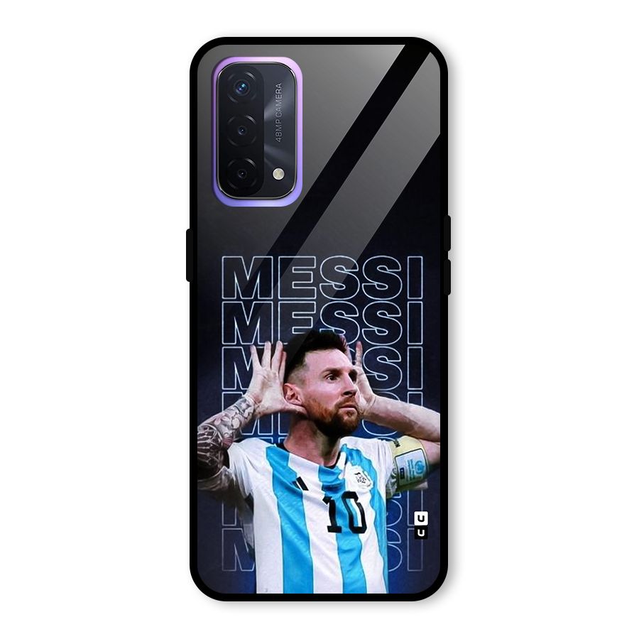 The Football Genius Glass Back Case for Oppo A74 5G
