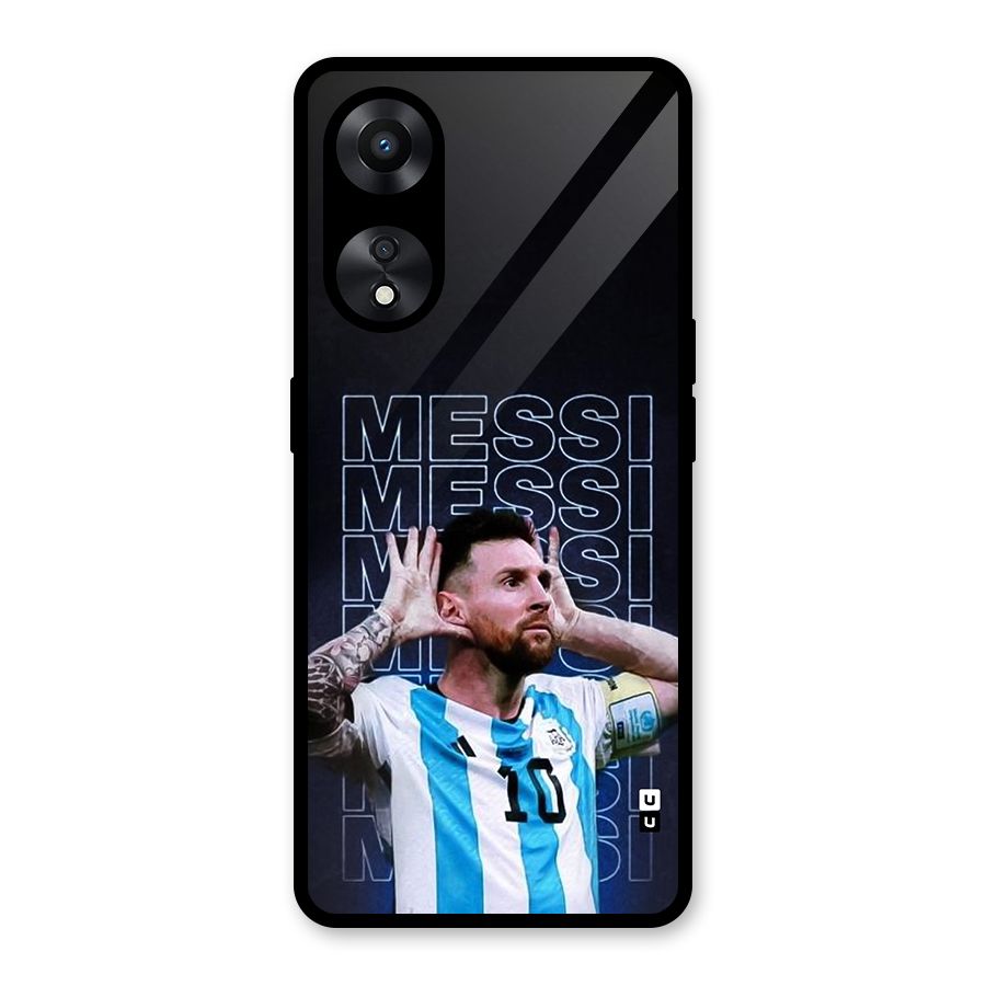 The Football Genius Glass Back Case for Oppo A78