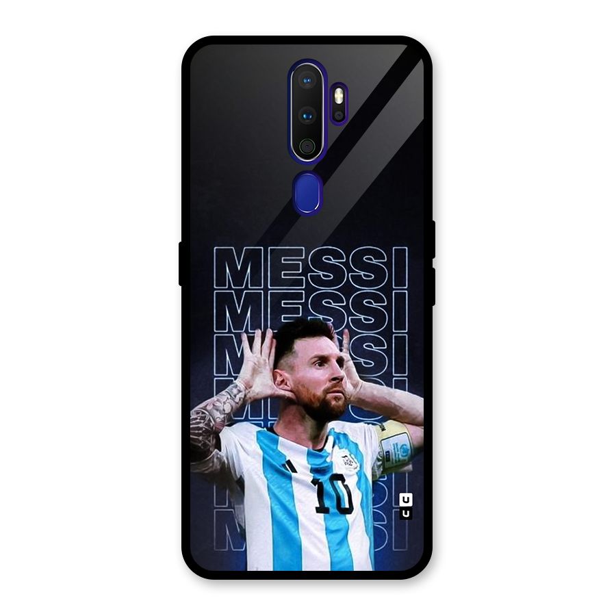 The Football Genius Glass Back Case for Oppo A9 (2020)