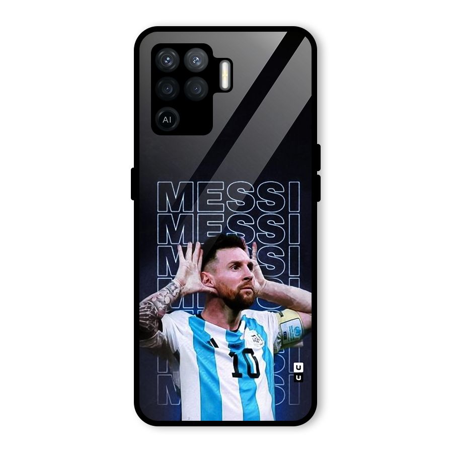 The Football Genius Glass Back Case for Oppo F19 Pro