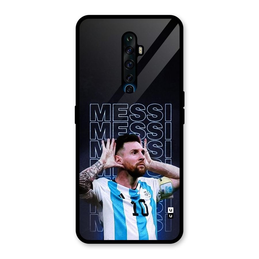 The Football Genius Glass Back Case for Oppo Reno2 F