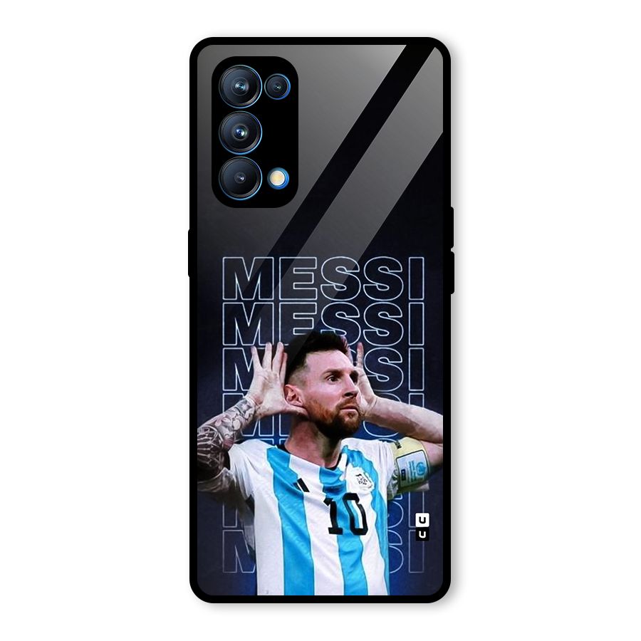 The Football Genius Glass Back Case for Oppo Reno5 Pro 5G