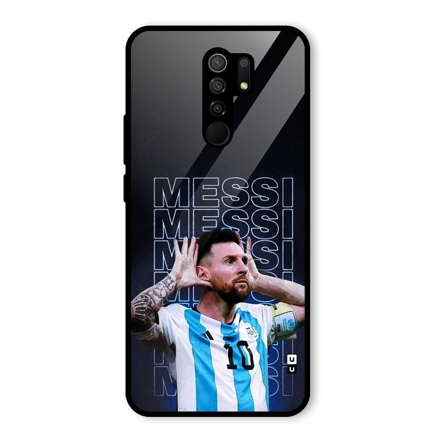 The Football Genius Glass Back Case for Poco M2