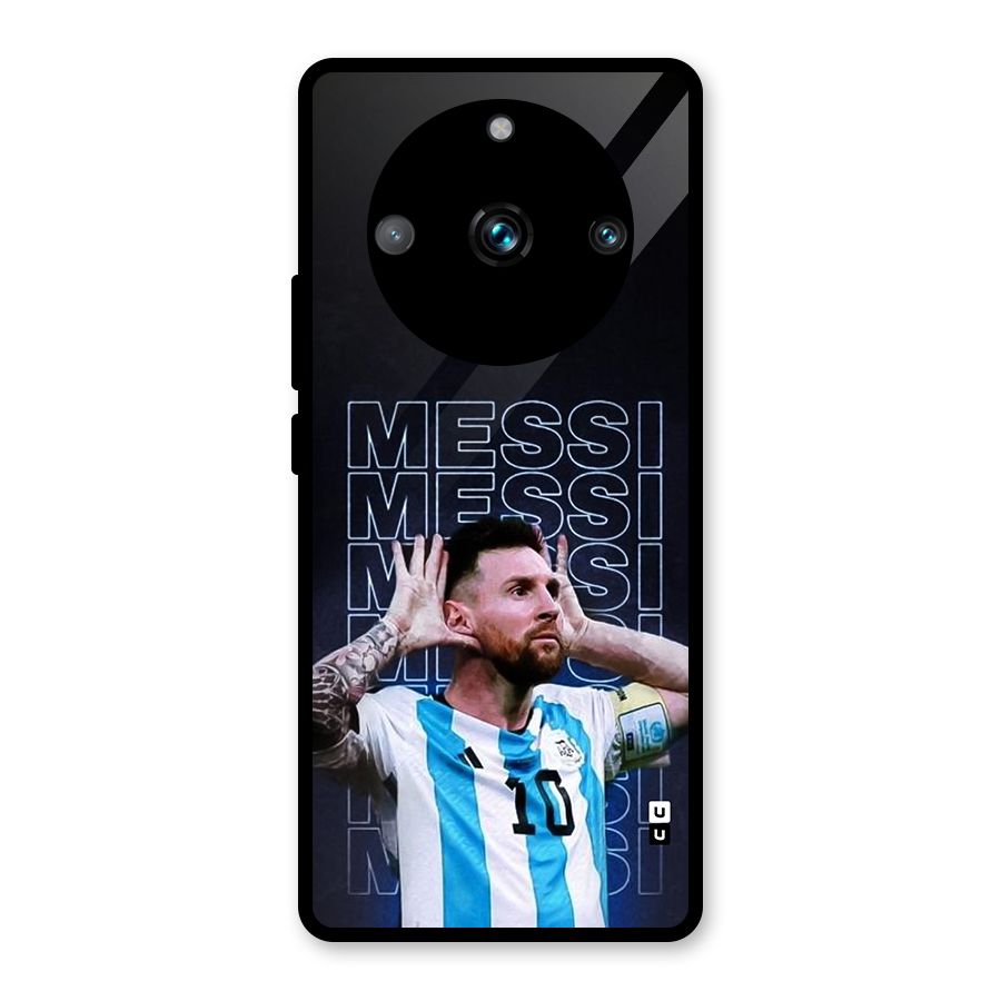 The Football Genius Glass Back Case for Realme 11 Pro