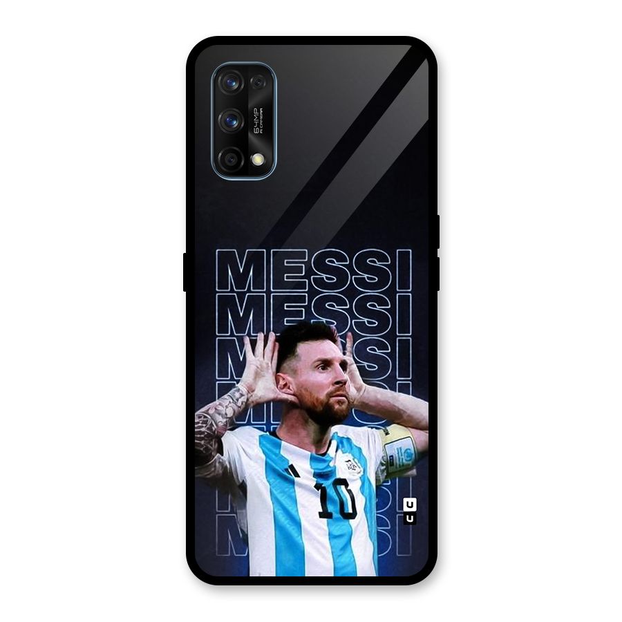 The Football Genius Glass Back Case for Realme 7 Pro