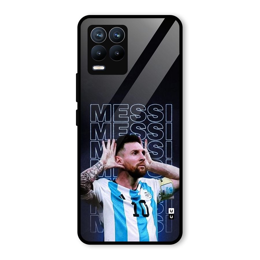The Football Genius Glass Back Case for Realme 8