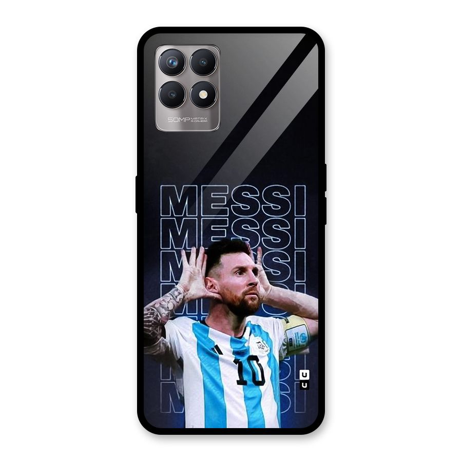 The Football Genius Glass Back Case for Realme 8i