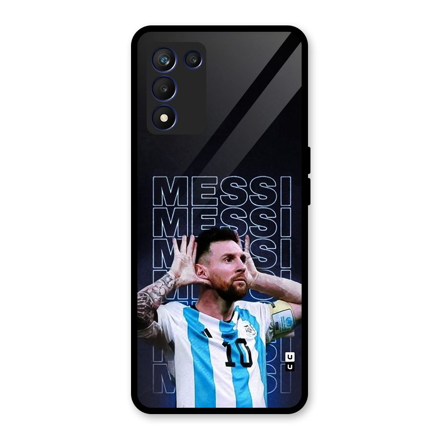 The Football Genius Glass Back Case for Realme 9 5G Speed