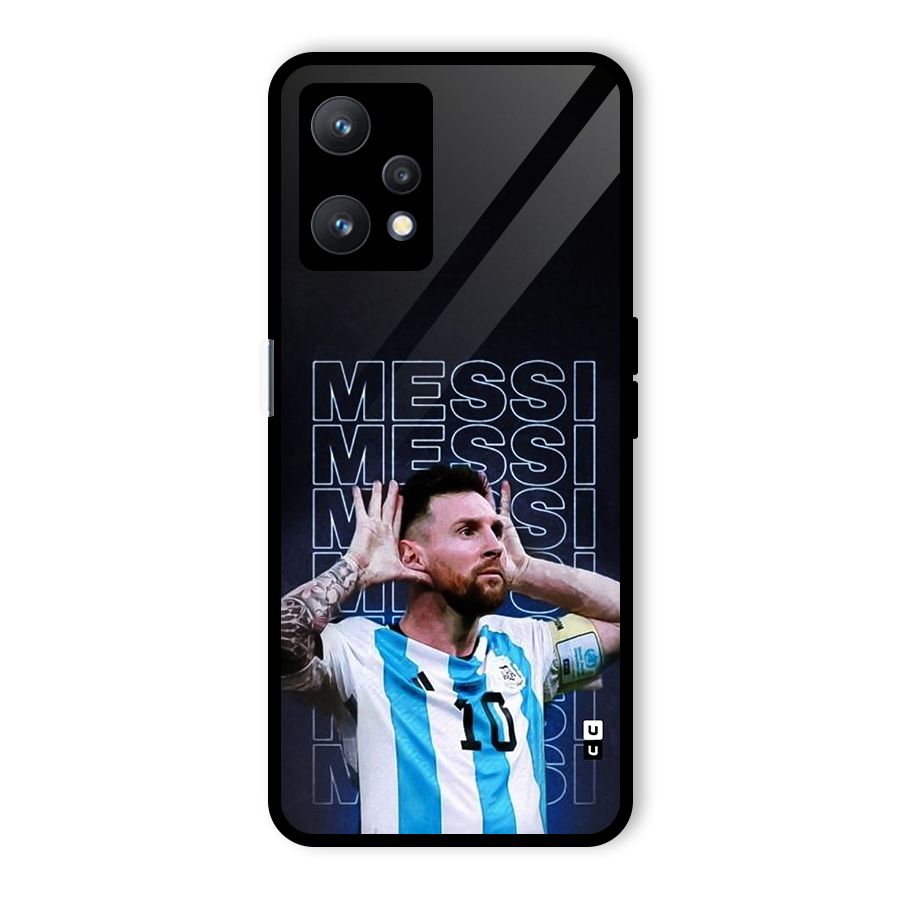 The Football Genius Glass Back Case for Realme 9 Pro 5G