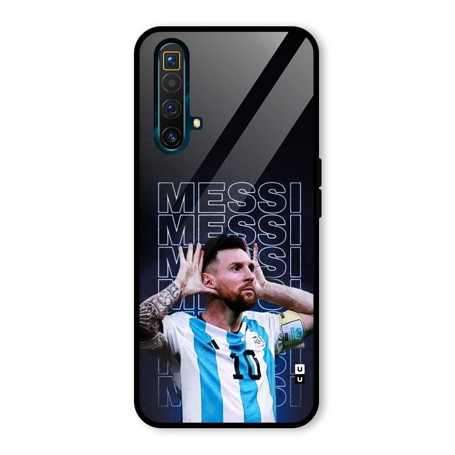 The Football Genius Glass Back Case for Realme X3