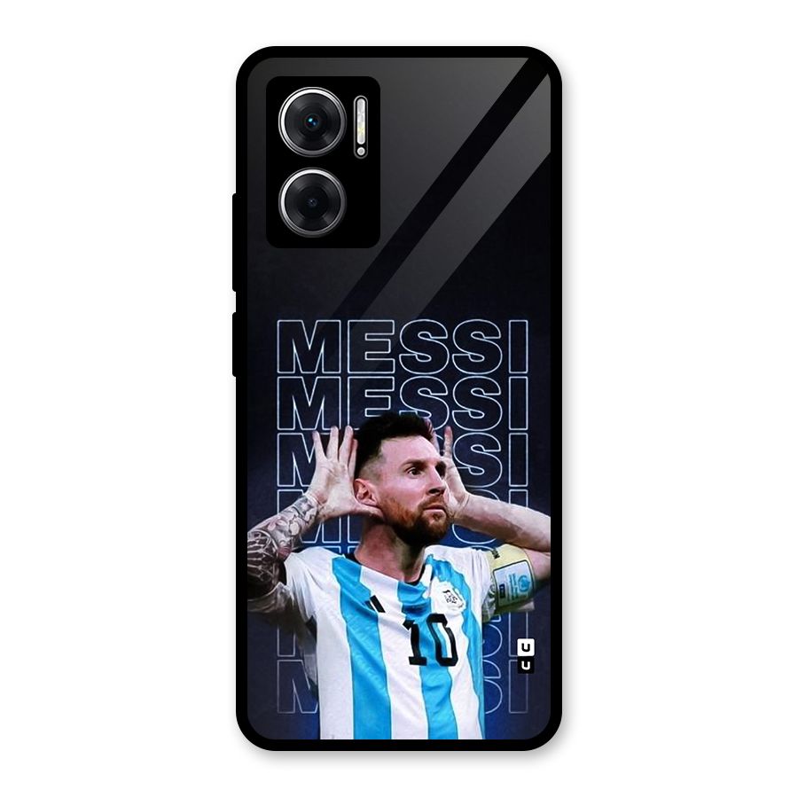 The Football Genius Glass Back Case for Redmi 11 Prime 5G