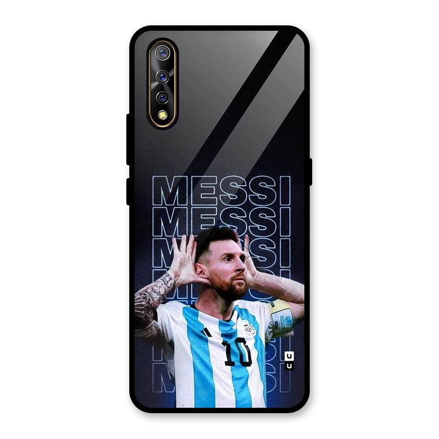 The Football Genius Glass Back Case for Vivo S1