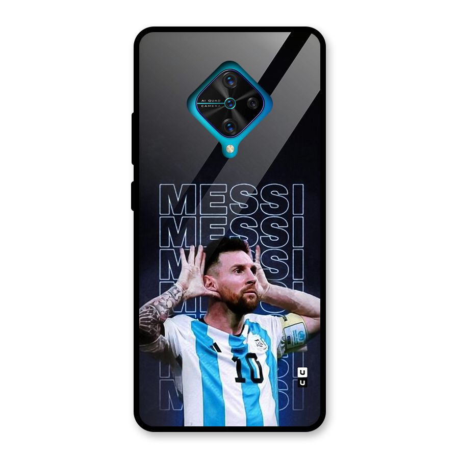The Football Genius Glass Back Case for Vivo S1 Pro