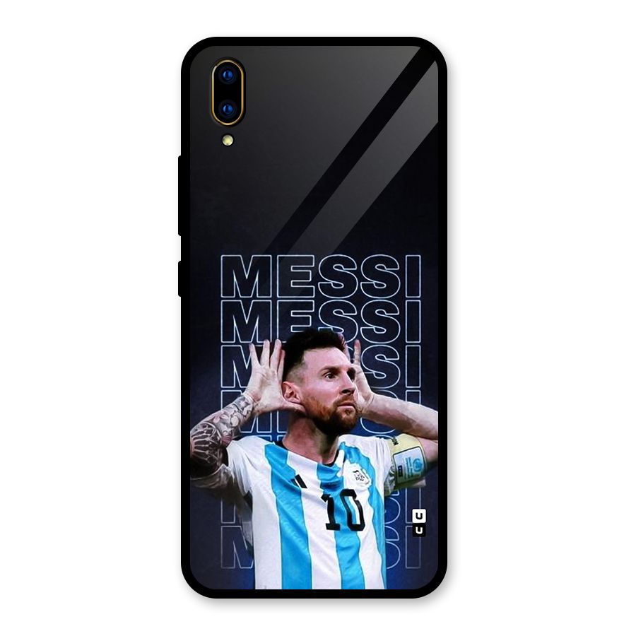 The Football Genius Glass Back Case for Vivo V11 Pro