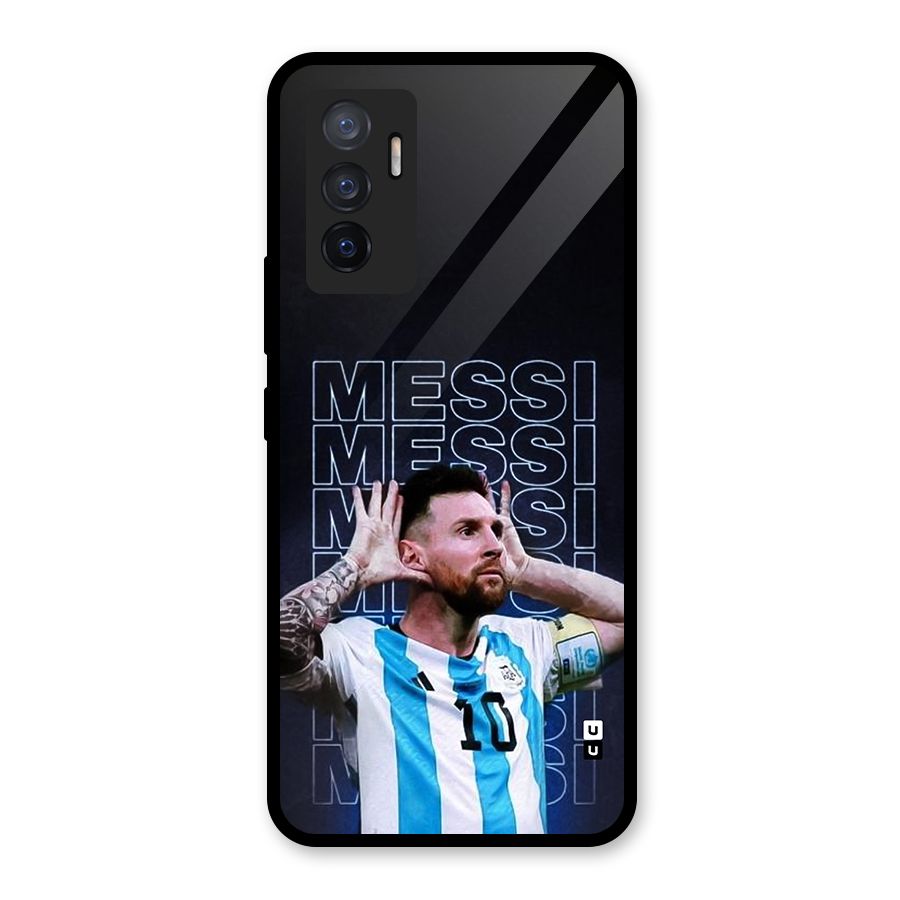 The Football Genius Glass Back Case for Vivo V23e