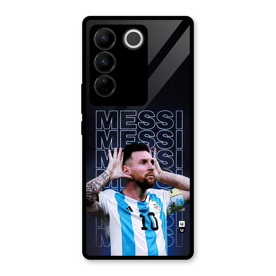 The Football Genius Glass Back Case for Vivo V27