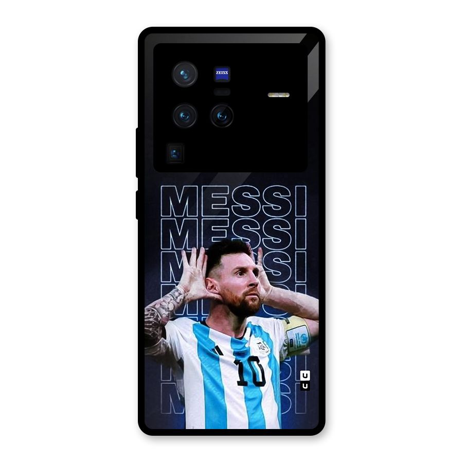 The Football Genius Glass Back Case for Vivo X80 Pro