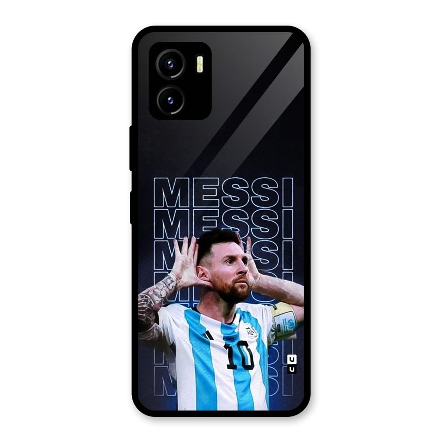 The Football Genius Glass Back Case for Vivo Y15s