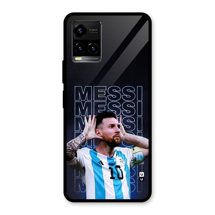 The Football Genius Glass Back Case for Vivo Y21T