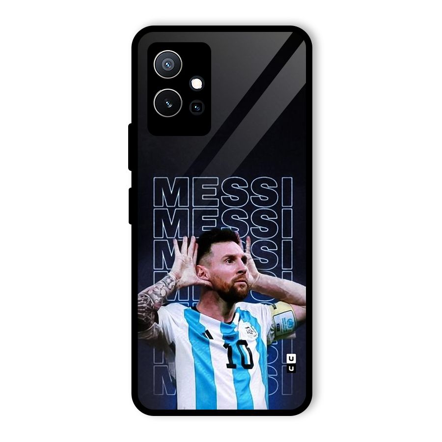 The Football Genius Glass Back Case for Vivo Y75 5G