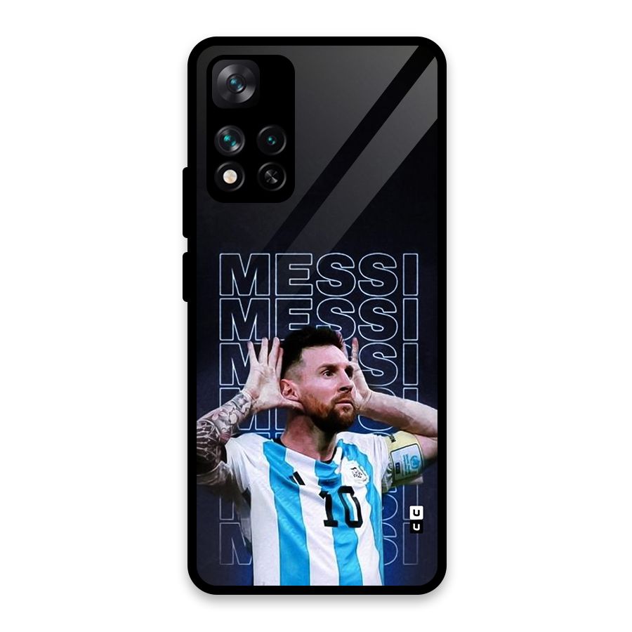 The Football Genius Glass Back Case for Xiaomi 11i HyperCharge 5G