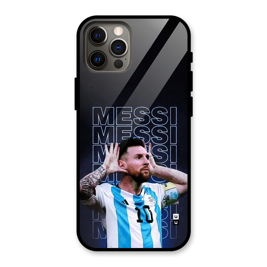 The Football Genius Glass Back Case for iPhone 12 Pro