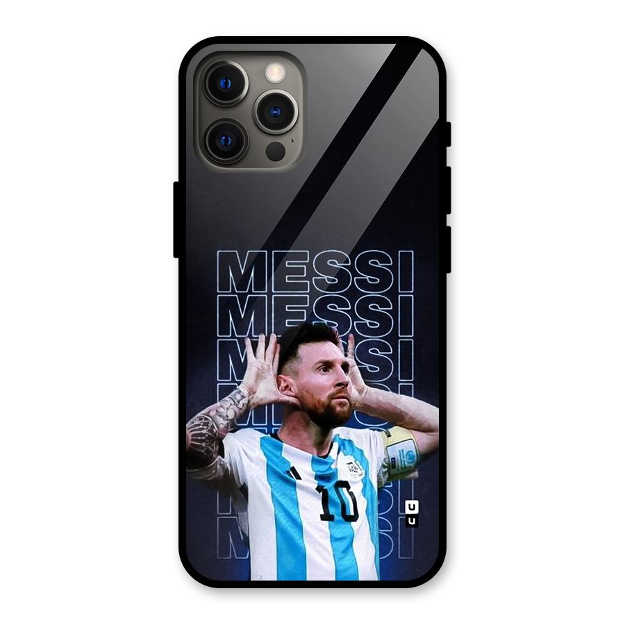 The Football Genius Glass Back Case for iPhone 12 Pro Max