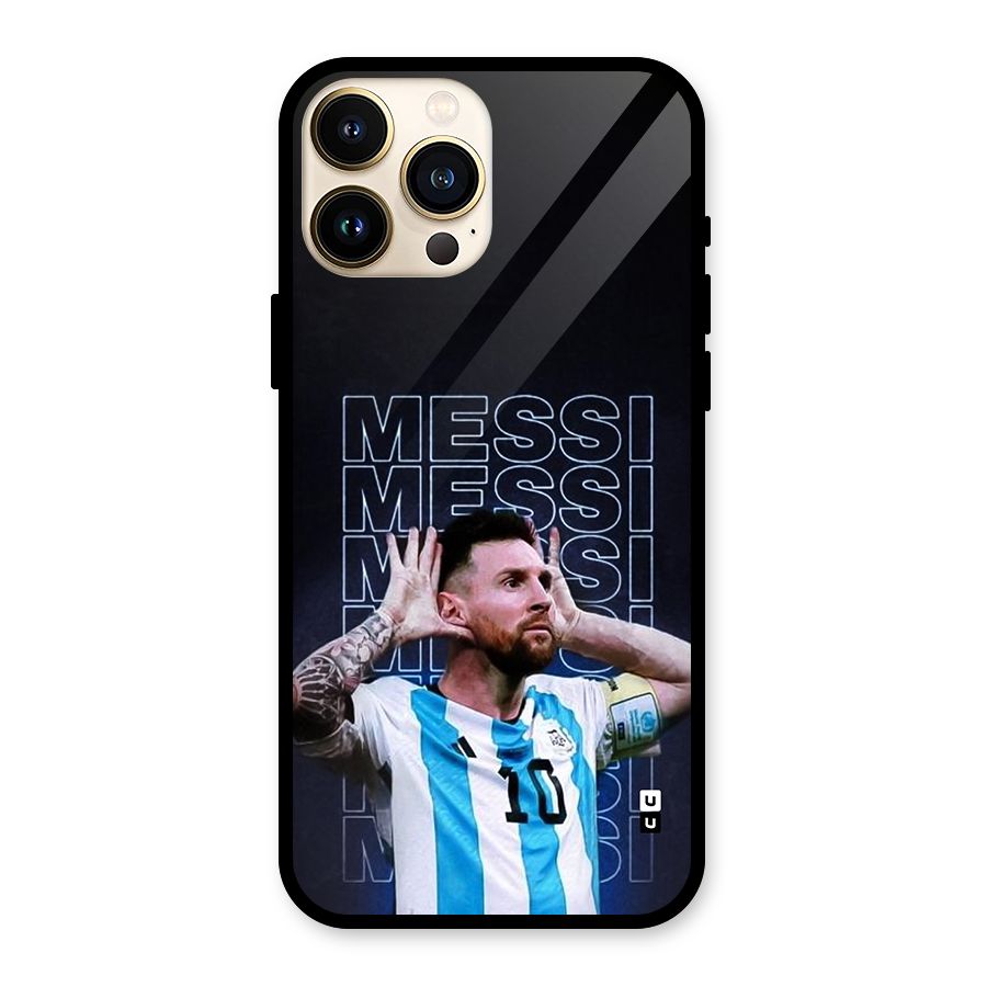 The Football Genius Glass Back Case for iPhone 13 Pro Max