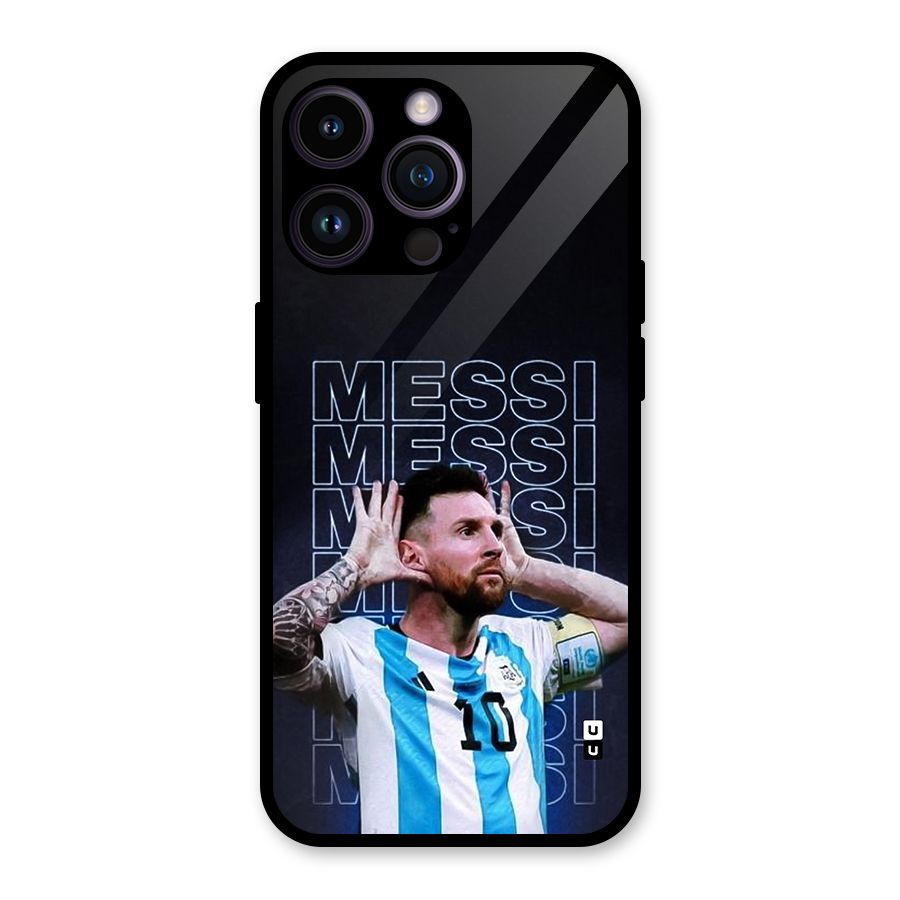 The Football Genius Glass Back Case for iPhone 14 Pro Max